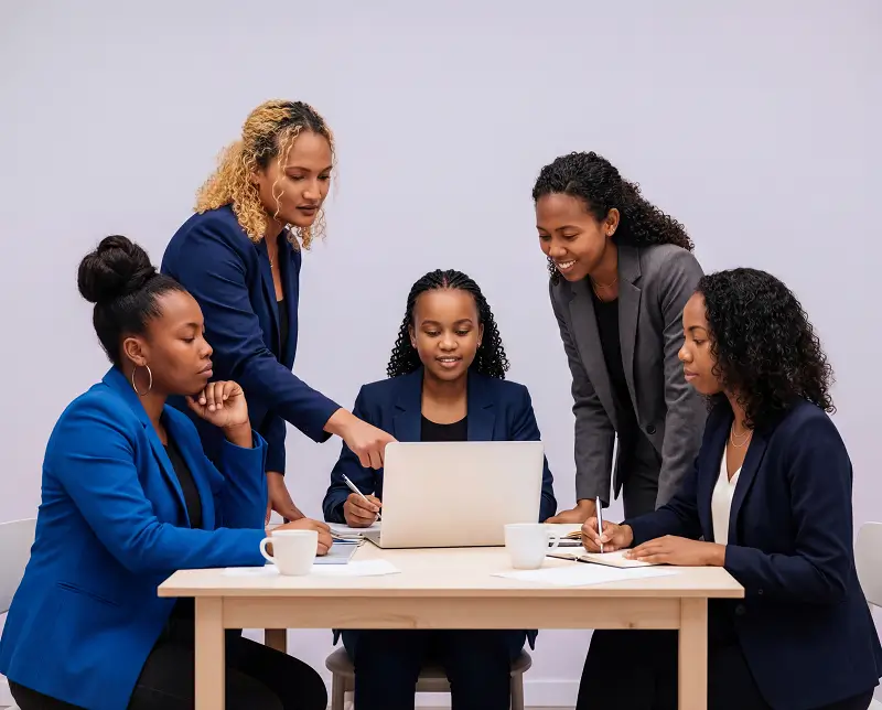 Équipe agence matrimoniale NosDeuxCoeurs à Madagascar